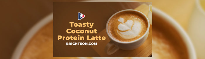 Toasty Coconut Protein Latte