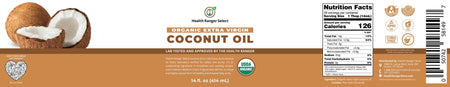 Organic Extra Virgin Coconut Oil 14 oz (6-Pack)