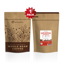 100% Organic Hand-Roasted Whole Bean Coffee (El Guapo Blend) 12oz, 340g