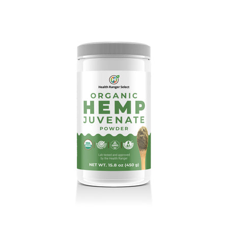 Health Ranger's Organic Hemp Juvenate 450g (15.8 oz) (6-Pack)