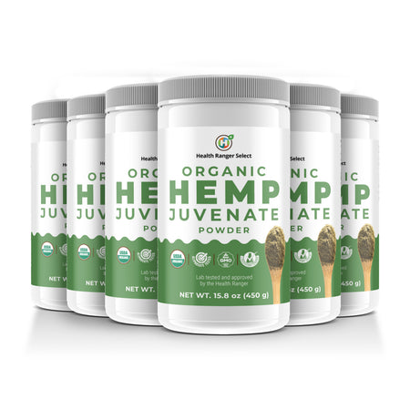 Health Ranger's Organic Hemp Juvenate 450g (15.8 oz) (6-Pack)