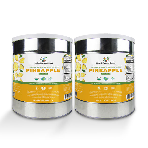 Organic Freeze Dried Pineapple