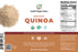 Mega Bucket Organic Quinoa (10LB, 4535g)