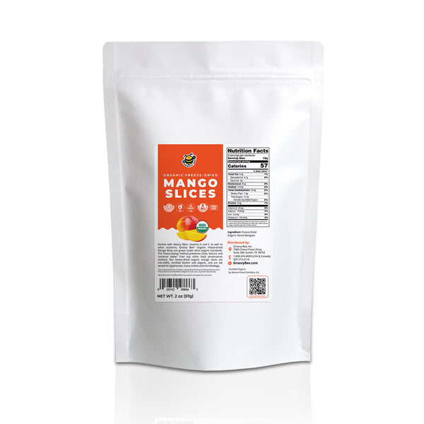 Organic Freeze-Dried Mango Slices