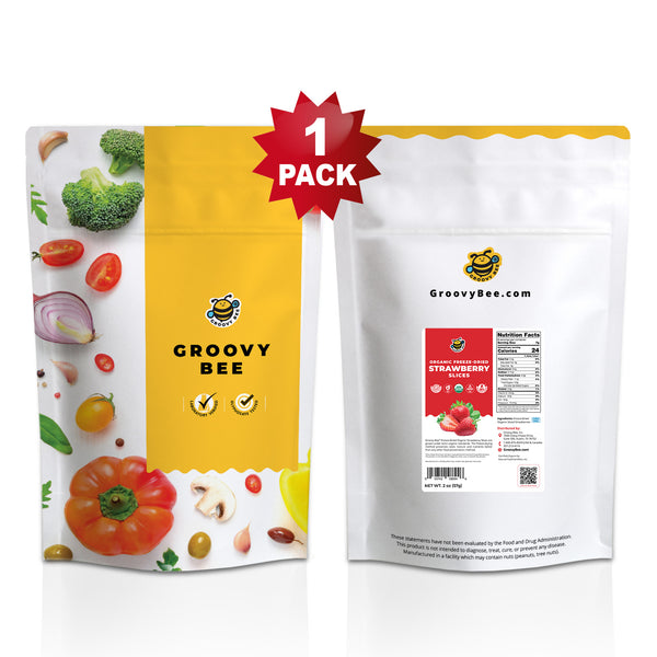 Organic Freeze-Dried Strawberry Slices