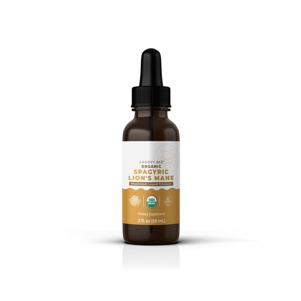 Organic Spagyric Lion's Mane Mushroom Liquid Tincture