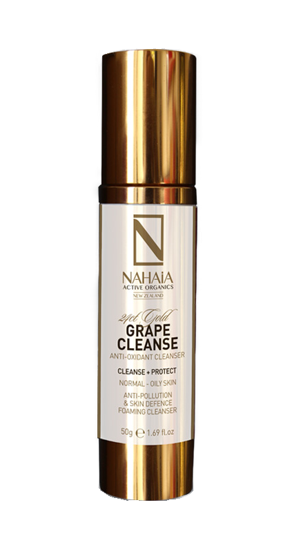 24CT GOLD GRAPE CLEANSE FOAMING CLEANSER