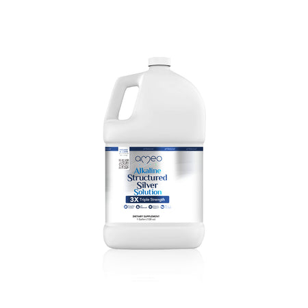 pH Balanced Alkaline Silver Solution 1 Gal (128 oz)