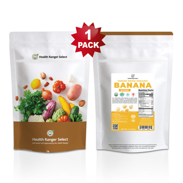 Freeze-Dried Organic Banana