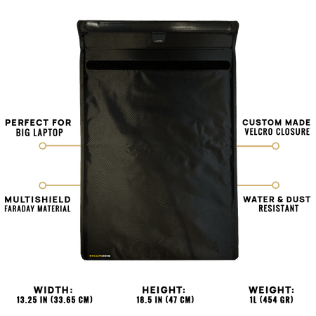 EscapeZone – Premium Laptop Faraday Bag