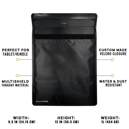 EscapeZone – Premium Tablet Faraday Bag