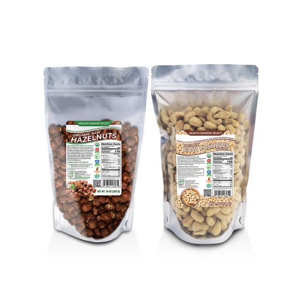 Organic Raw Hazelnuts